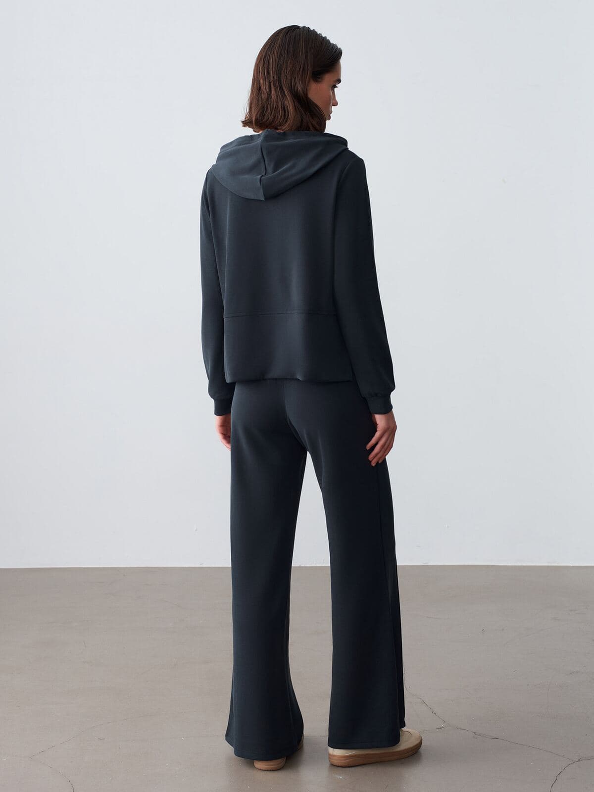 Kapüşonlu Sweatshirt & Pantolon Takım 8