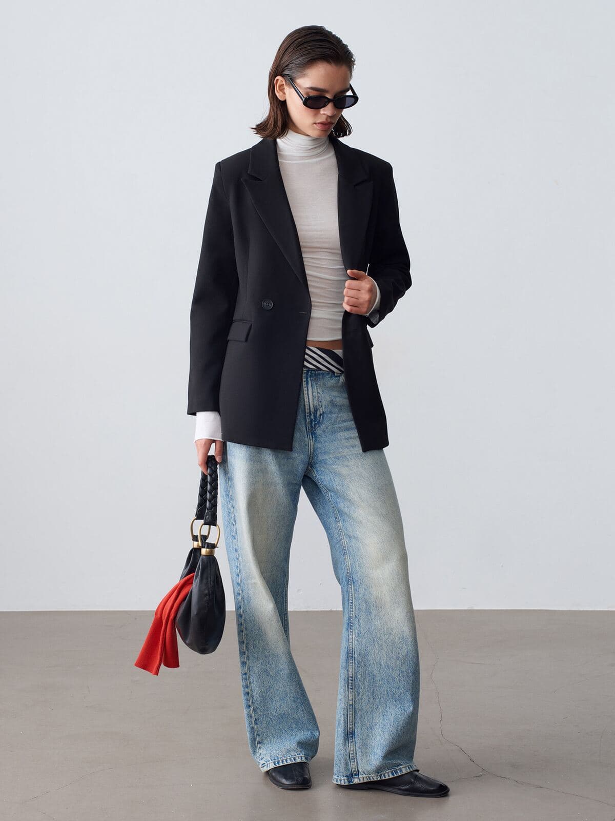 Klasik Oversize Blazer Ceket 1