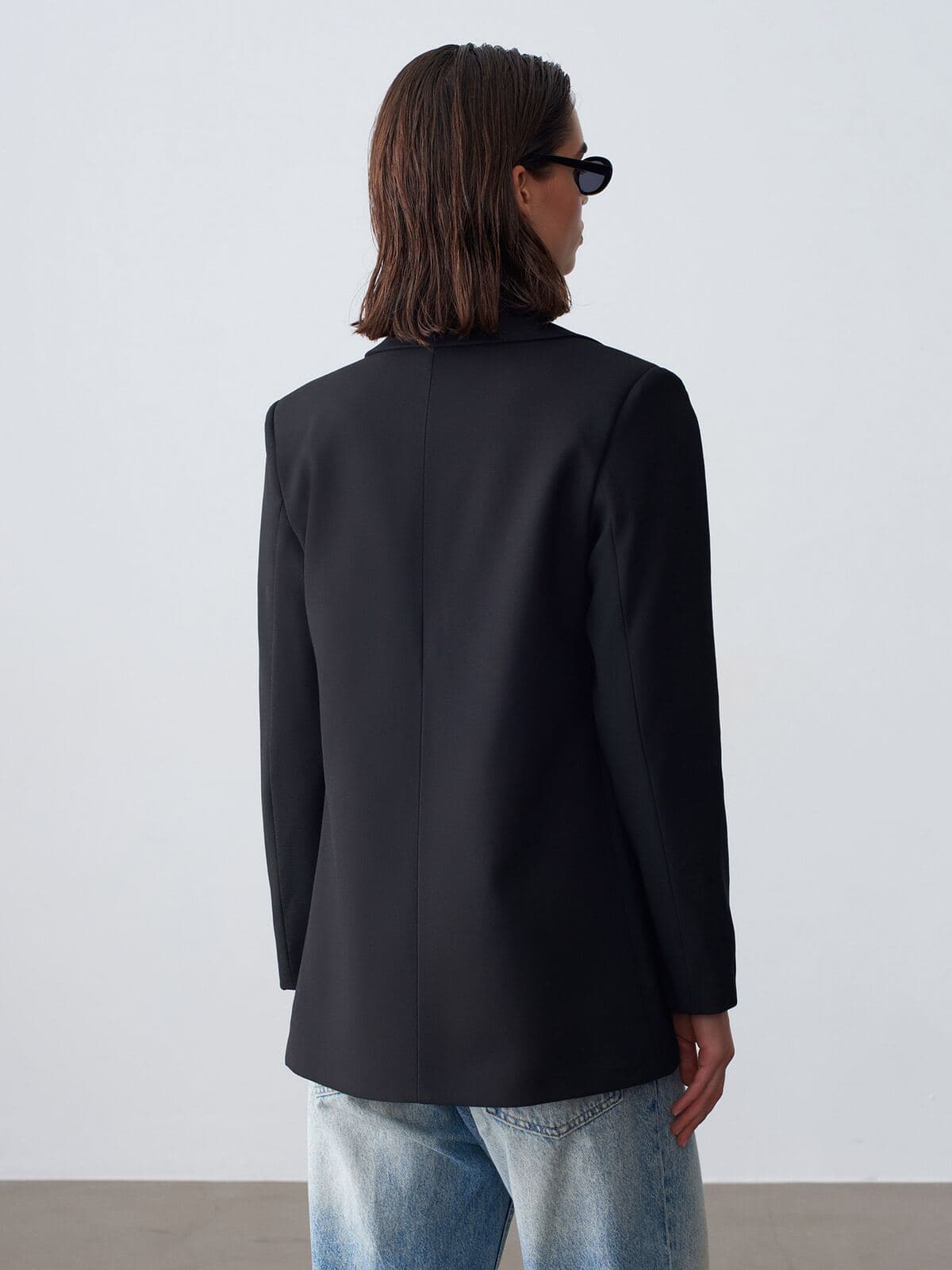 Klasik Oversize Blazer Ceket 4